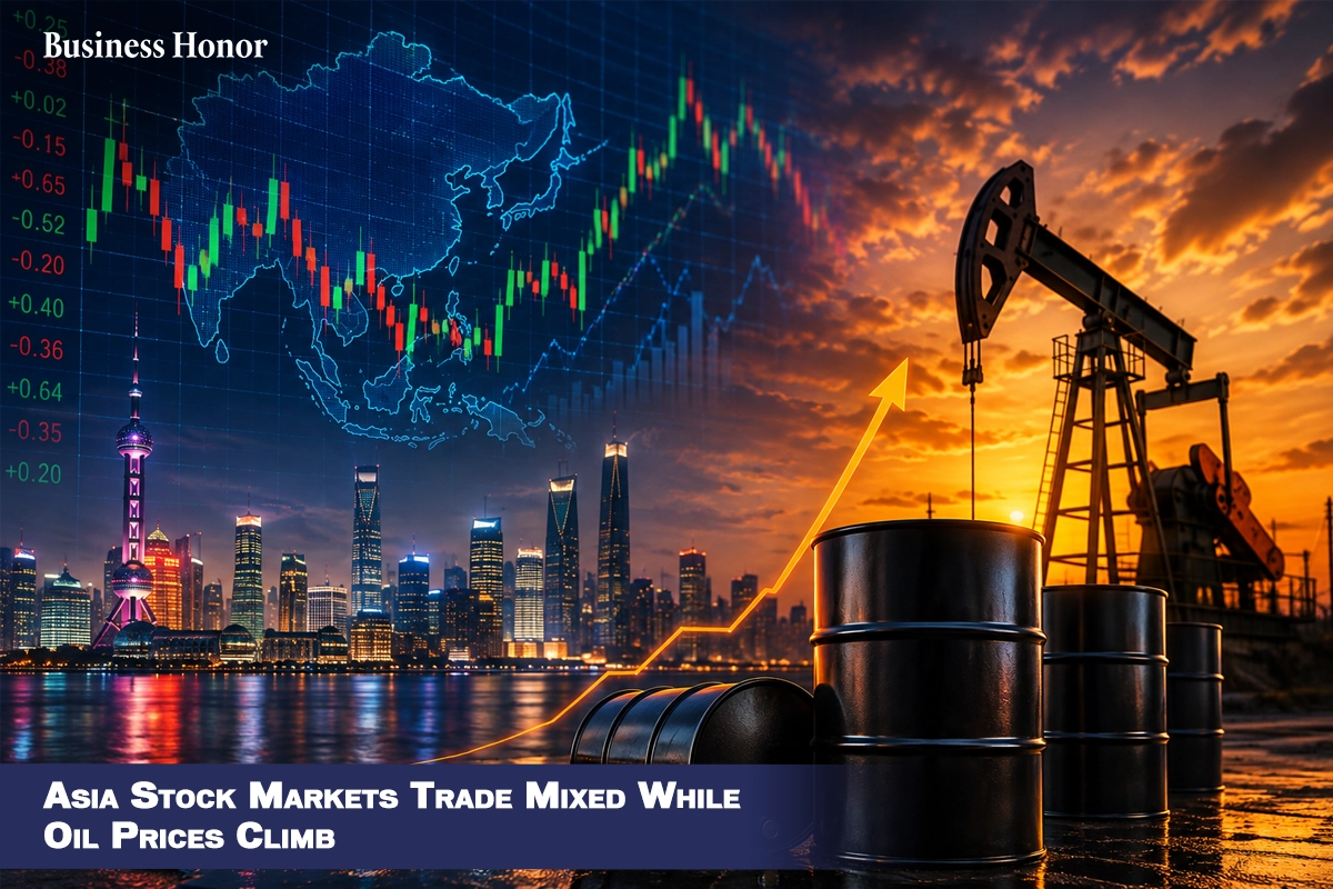  Asia Stock Markets Trade Mixed While Oil Prices Climb 
